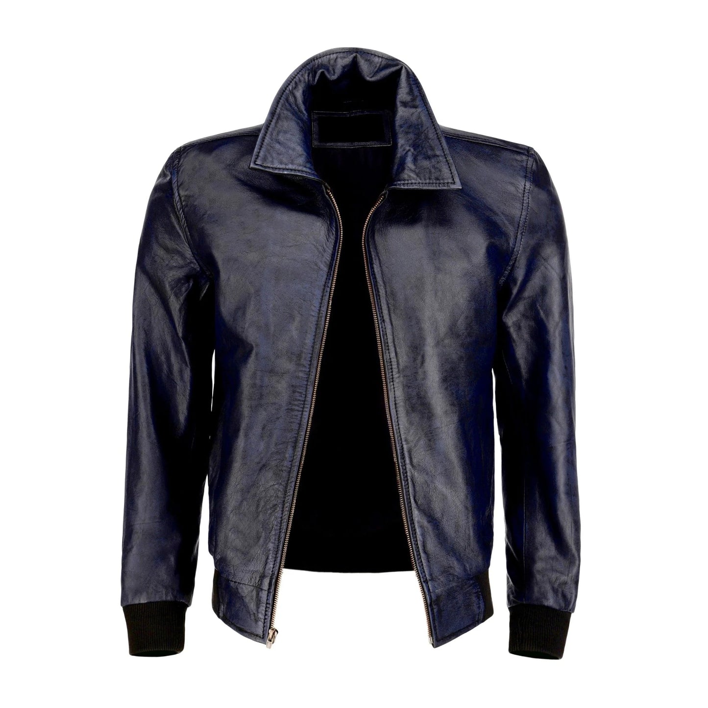 Bomber Jacket for Men Leather Jacket Men Handmade Jacket