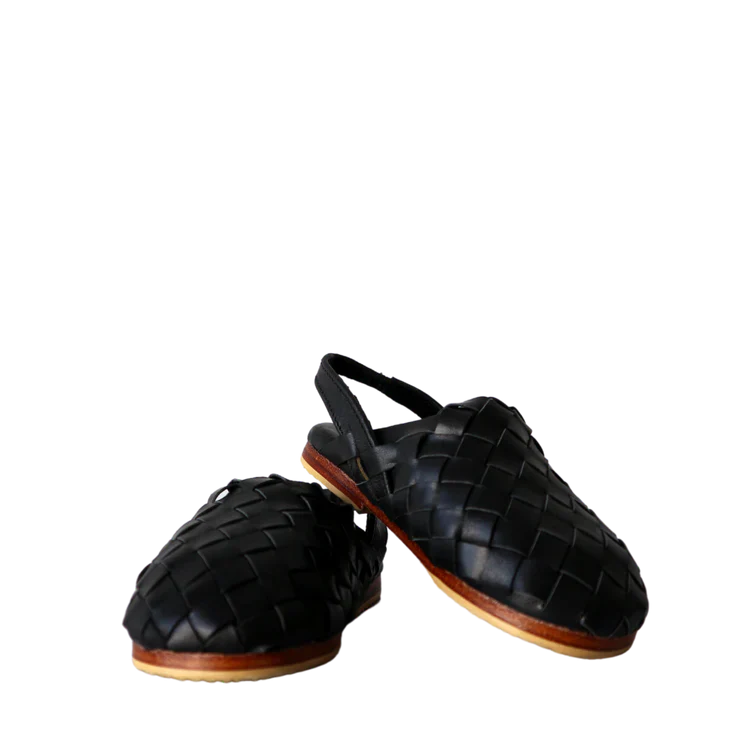 Leather Mules for Kids Soft Leather Unisex Sandals