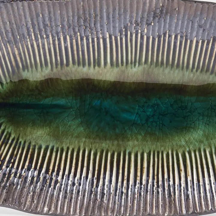 Handmade Porcelain Oval Plate