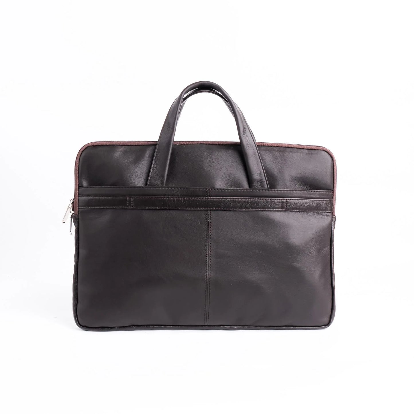 Leather Laptop bag Handmade bag Shoulder laptop bag laptop bag Office laptop bag Men Dark brown laptop bag