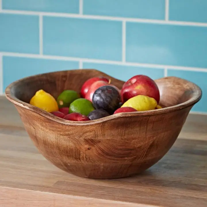 Handmade Wooden Fruit Bowl