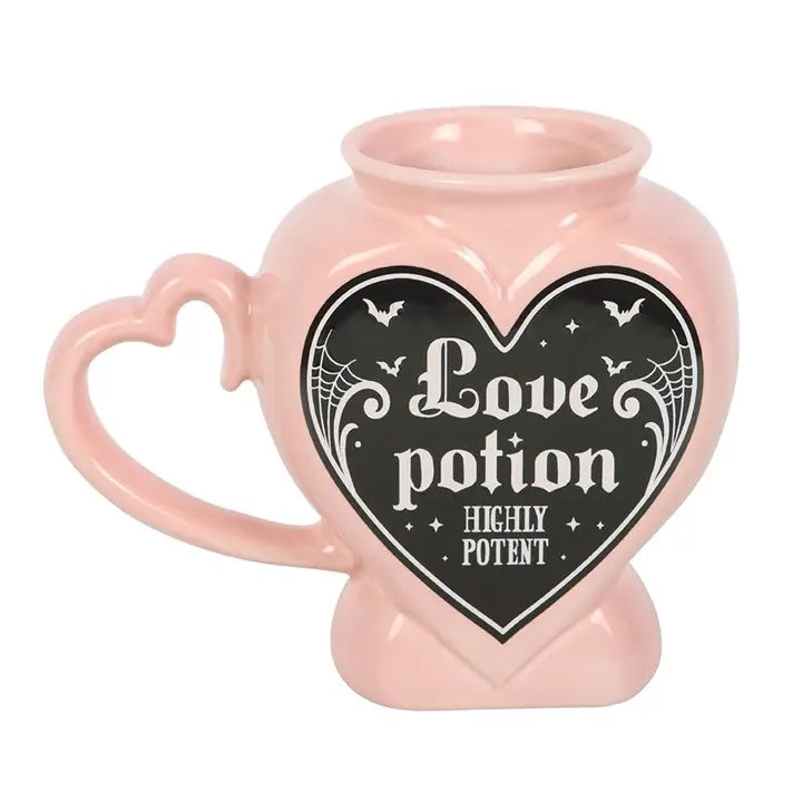 Ceramic Heart Shape Coffee Mug and Tea cup