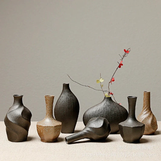 Handmade Ikebana Vase Colorful Table Décor