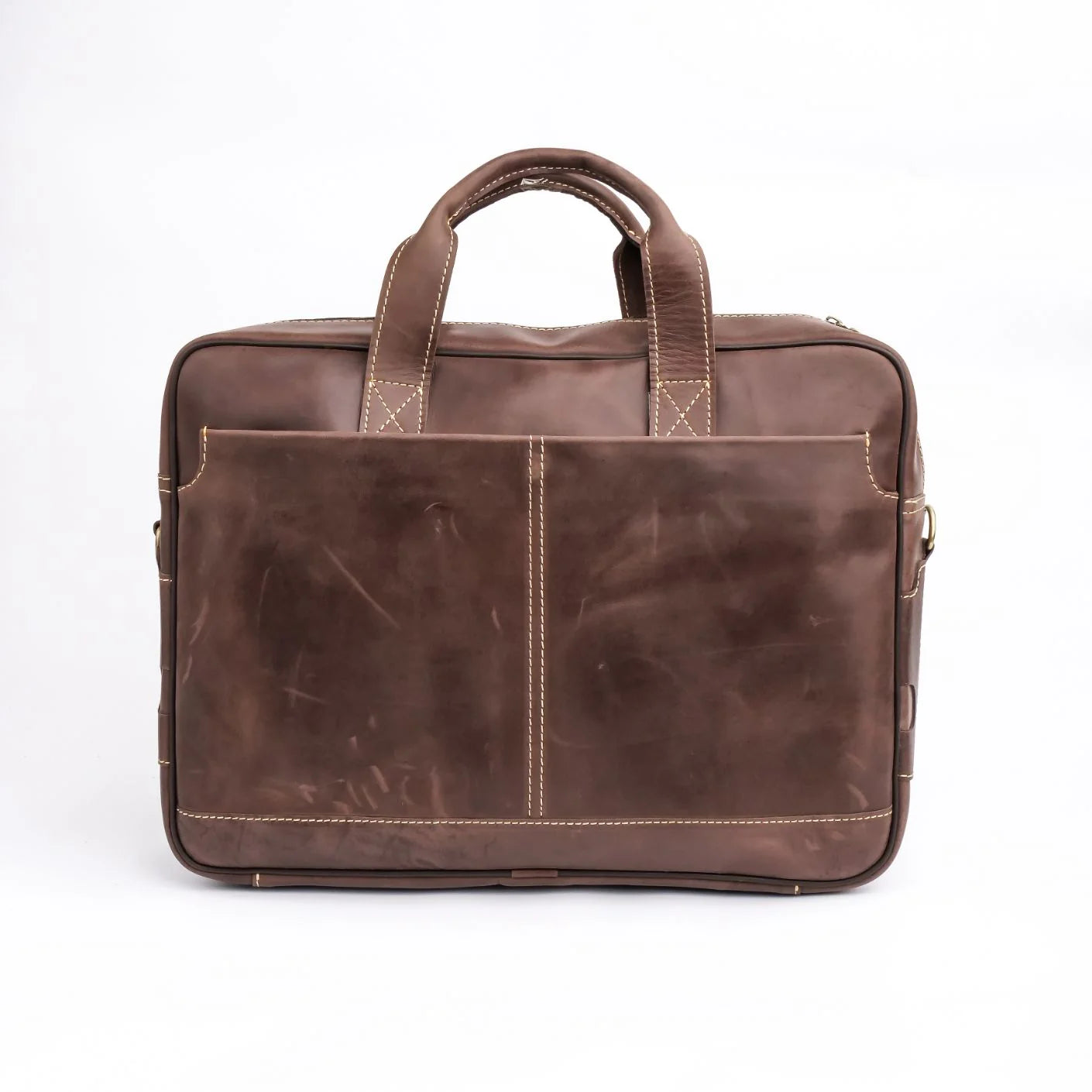 Handmade bag Leather bag Leather laptop bag Shoulder bag Dark brown laptop bag cross body laptop bag Business Laptop Bag Briefcase for Men and Women