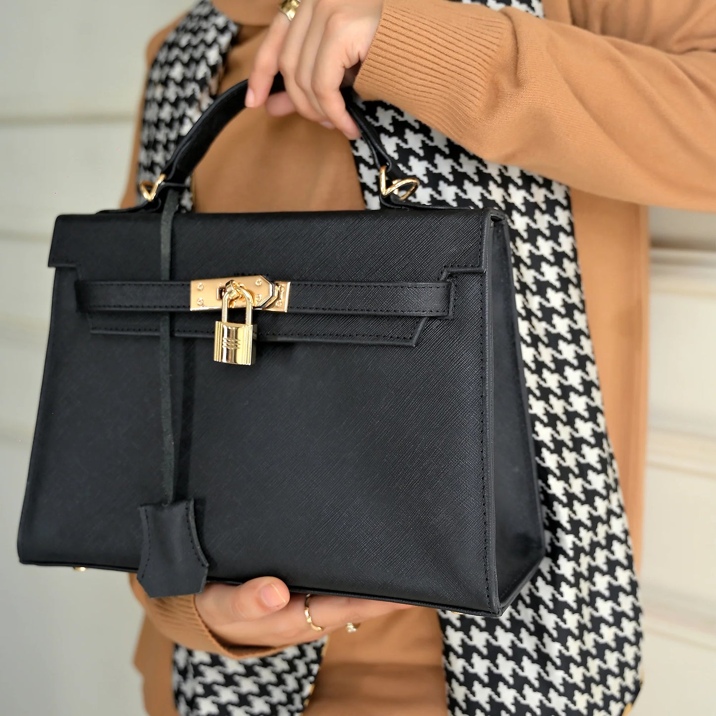 Handmade handbag Women Top Handle Leather Bag Handbag with Shoulder Strap Ladies bag