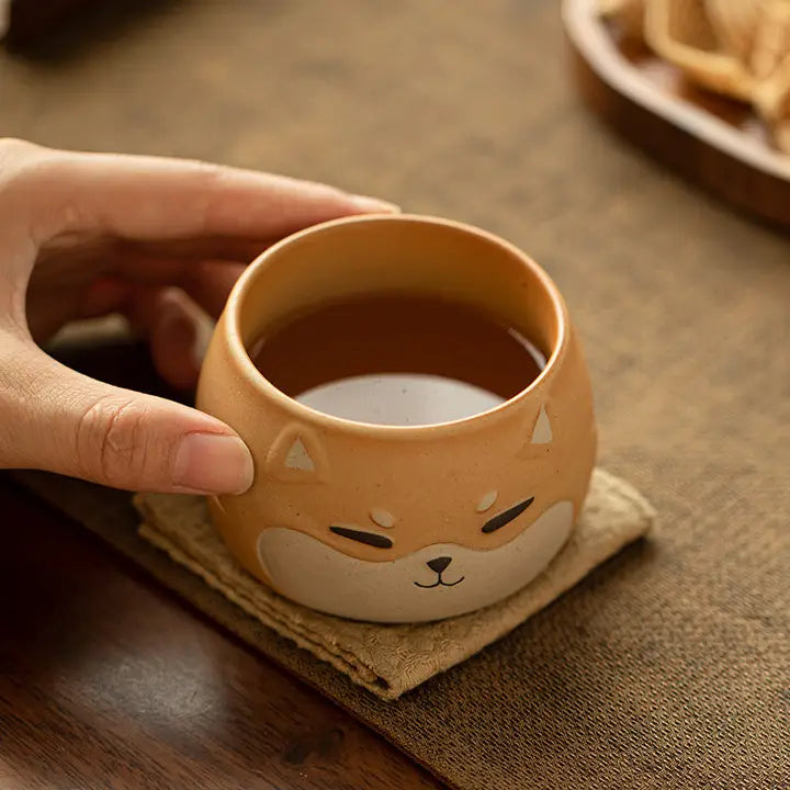 Hand Painted Ceramic Tea Cup and Coffee Mug