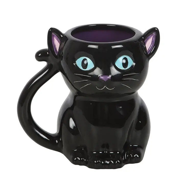 Ceramic Black Cat  Coffee and Tea Mug