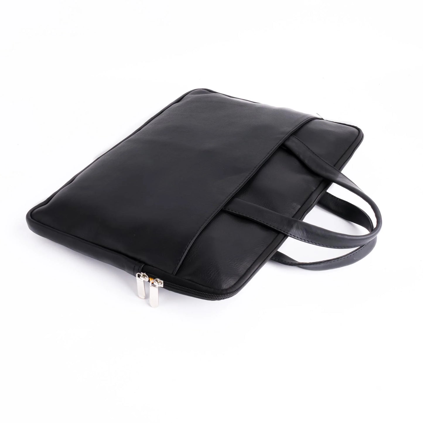 Leather Laptop bag Handmade bag Shoulder laptop bag Black laptop bag Office laptop bag Unisex laptop bag
