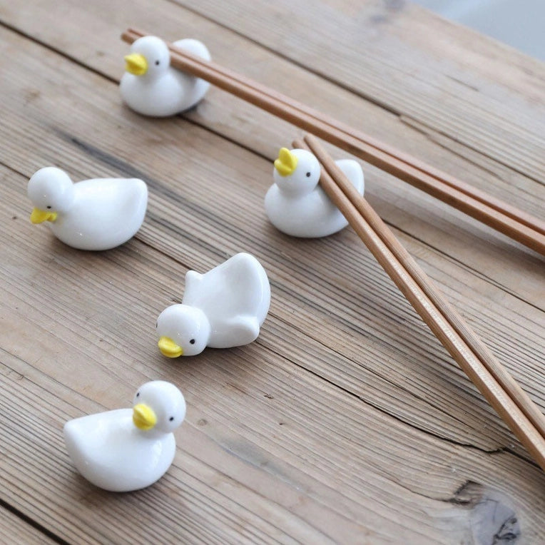 Whale Shaped Ceramic Chopstick Rest