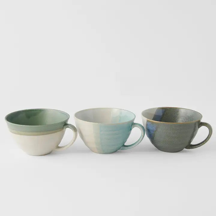 Gift Set of 3 Porcelain Cups