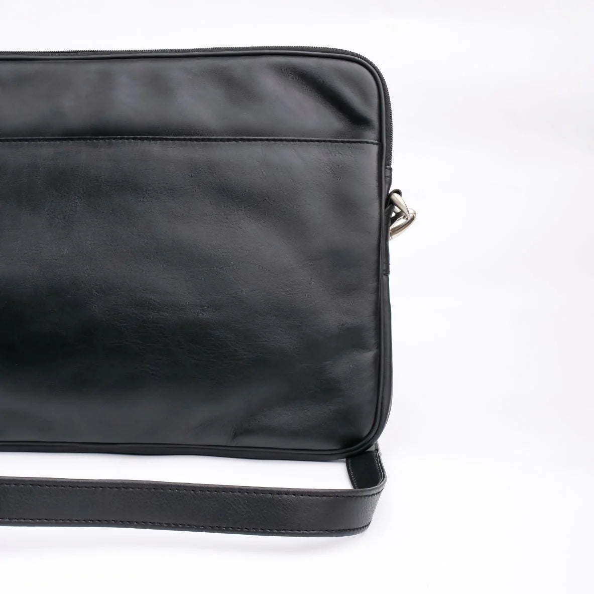 Leather Laptop bag Handmade bag Shoulder laptop bag Black laptop bag Office laptop bag Unisex laptop bag