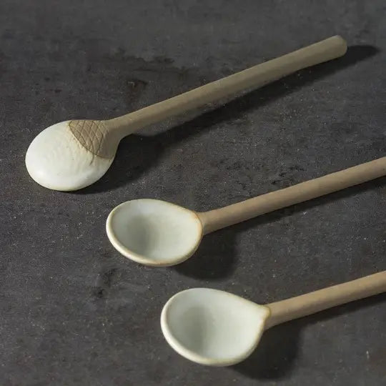 Handmade Ceramic Coffee and Tea Spoon