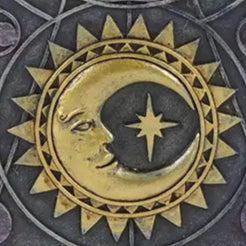 Sun and Moon Resin Storage Box