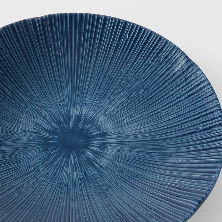 Handcrafted Blue Porcelain Plate Dinner plate