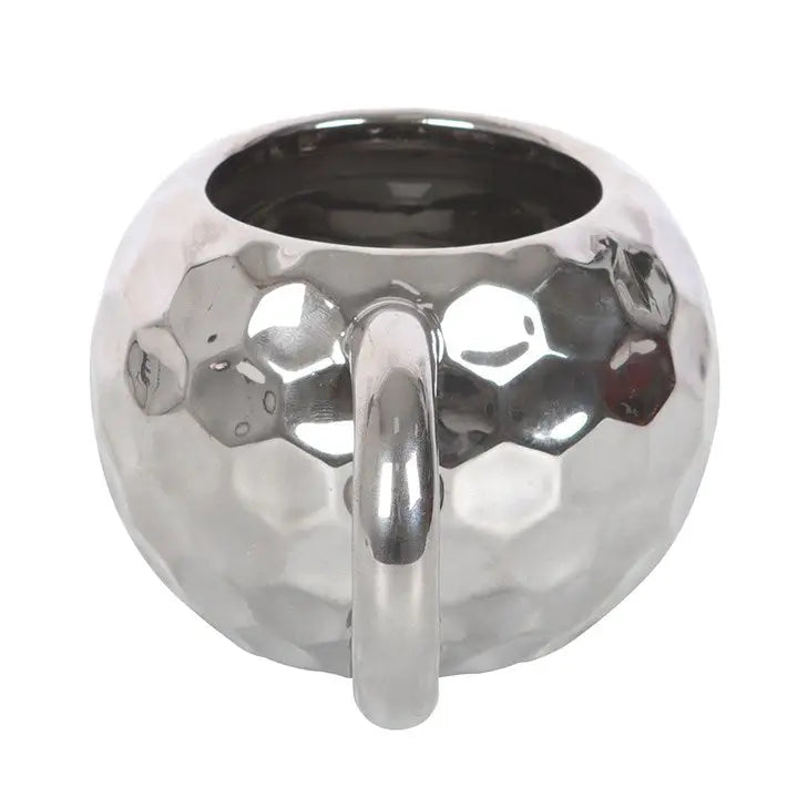 Ceramic Silver Disco Ball Mug