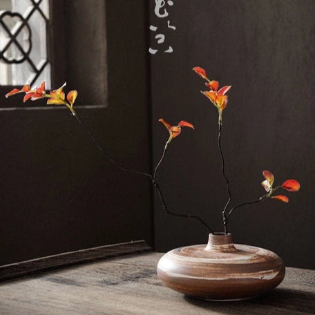 Handmade Ikebana Ceramic Vase