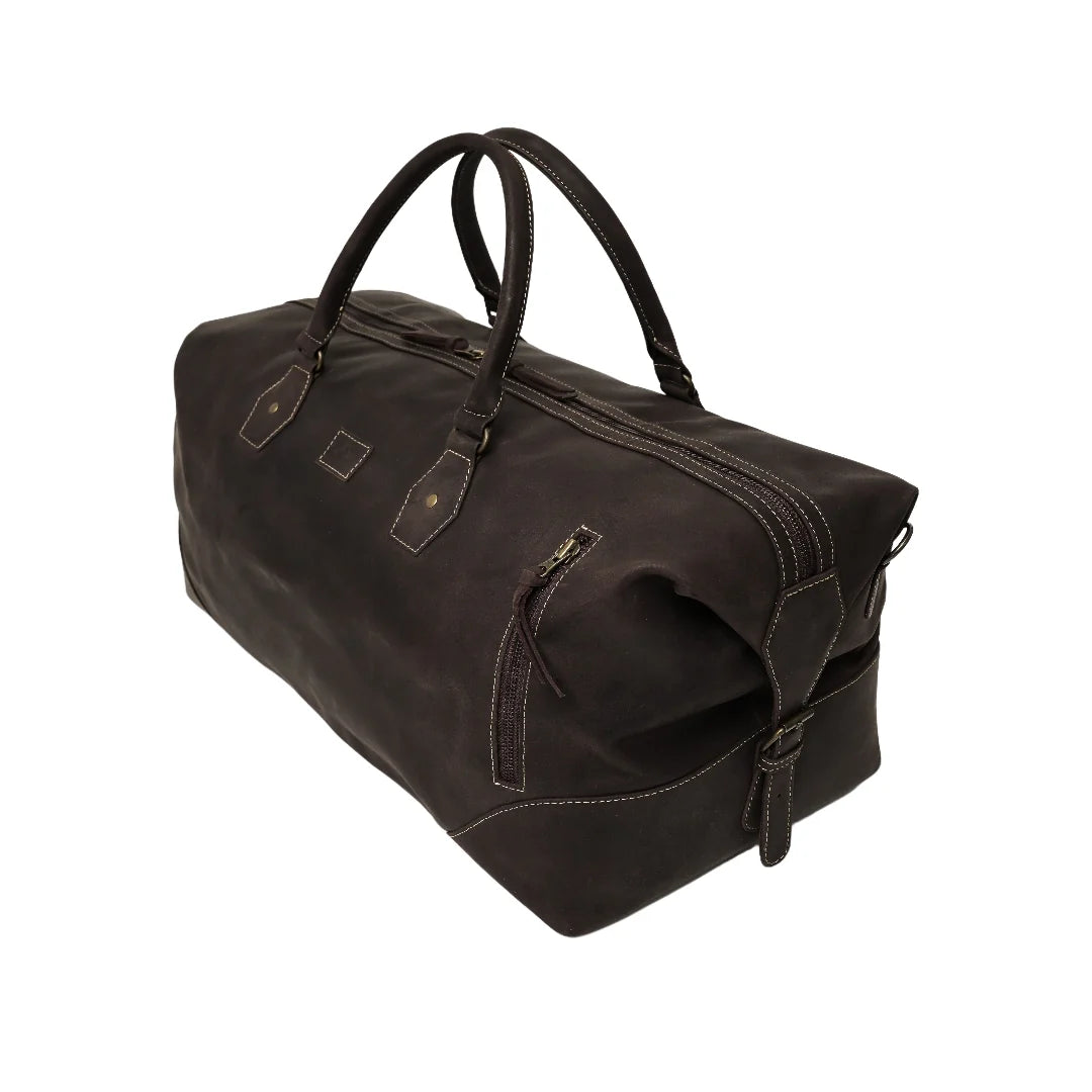 Handmade bag Leather bag Duffle bag Travel Bag Travel Leather Duffle Bag Dark Brown bag