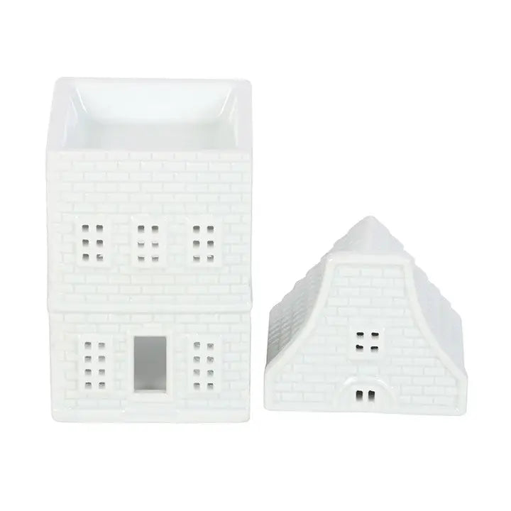White Nordic House Oil Burner Wax Warmer