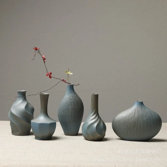Handmade Ikebana Vase Colorful Table Décor