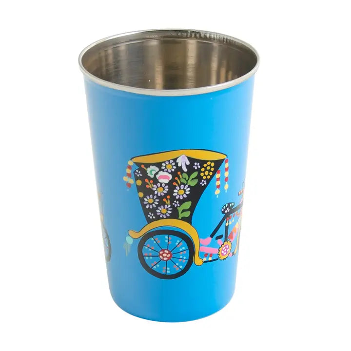 Hand Painted Durable Stainless Steel Cup