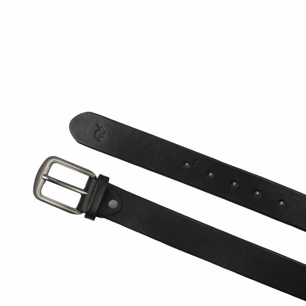 Men’s Formal 3-Fold Leather Belt – Black