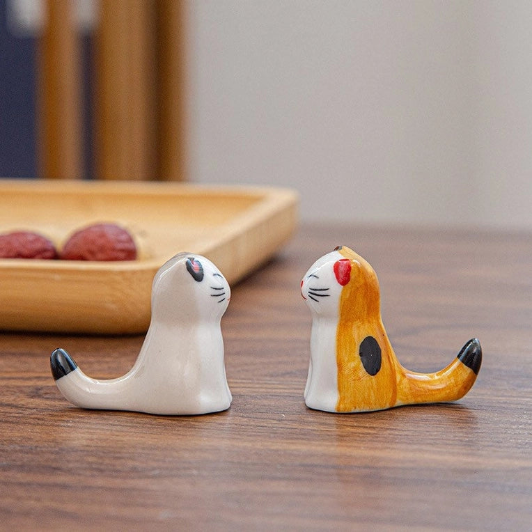 Handmade Cat Chopstick Rest