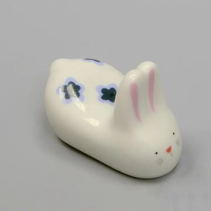 Handmade Ceramic Cat Chopstick Rest
