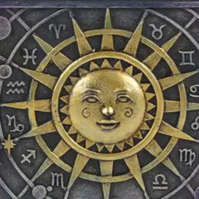 Sun and Moon Resin Storage Box