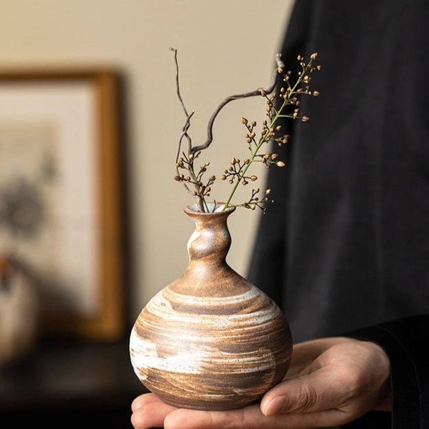 Handmade Coarse Ceramic Vase