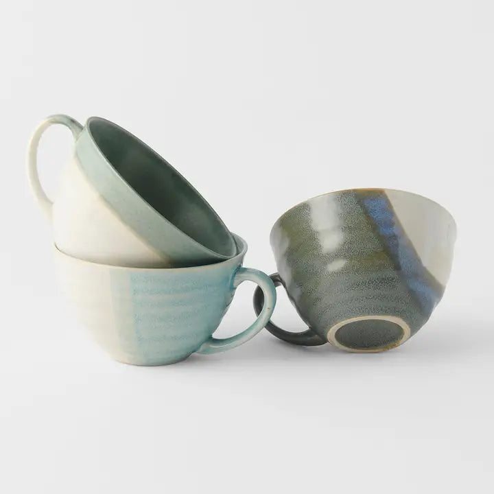 Gift Set of 3 Porcelain Cups