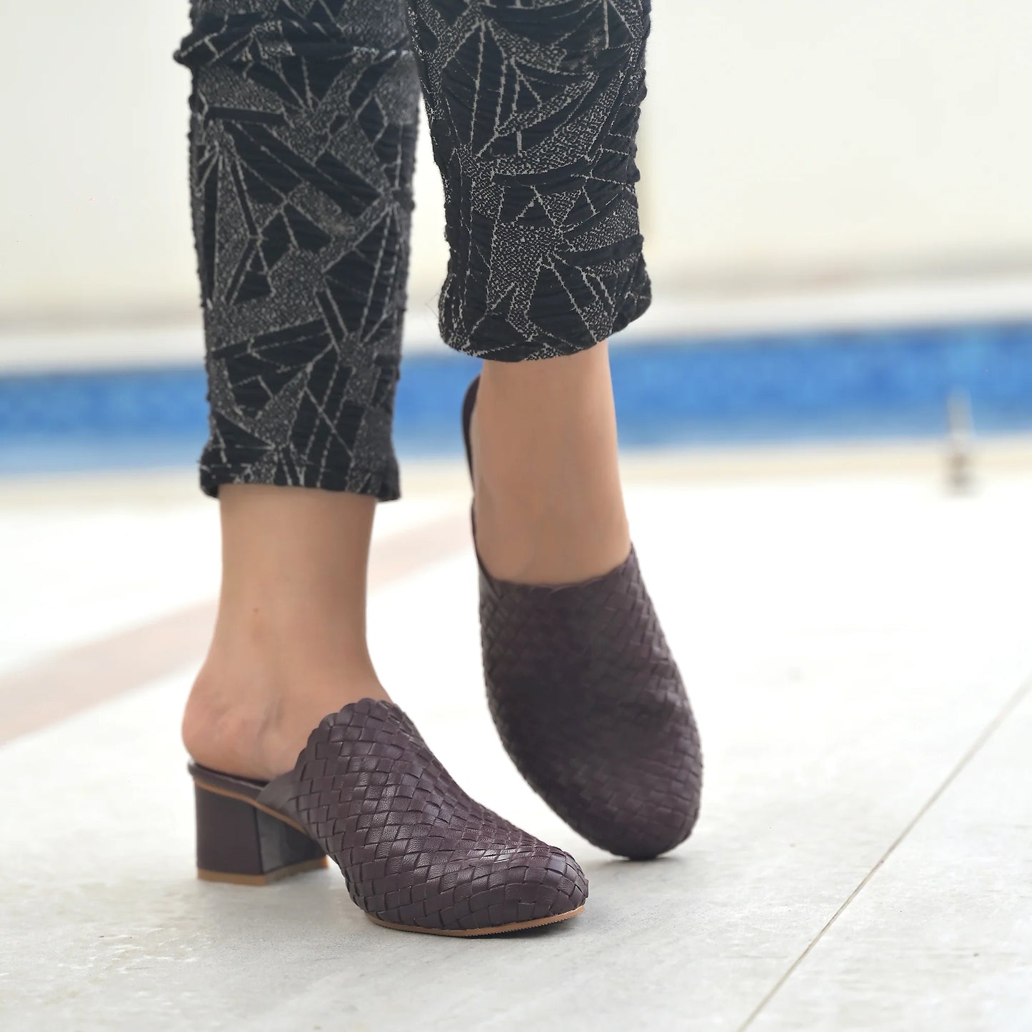 Handmade Leather Heels Women leather Heels Sizes 36–41