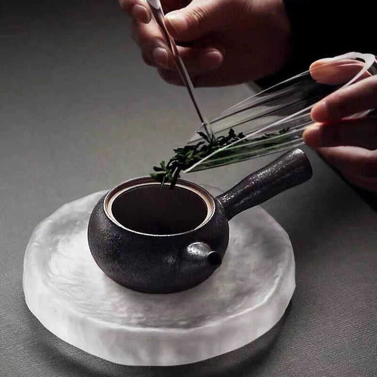 Luxury Handmade Glass Serving Tray