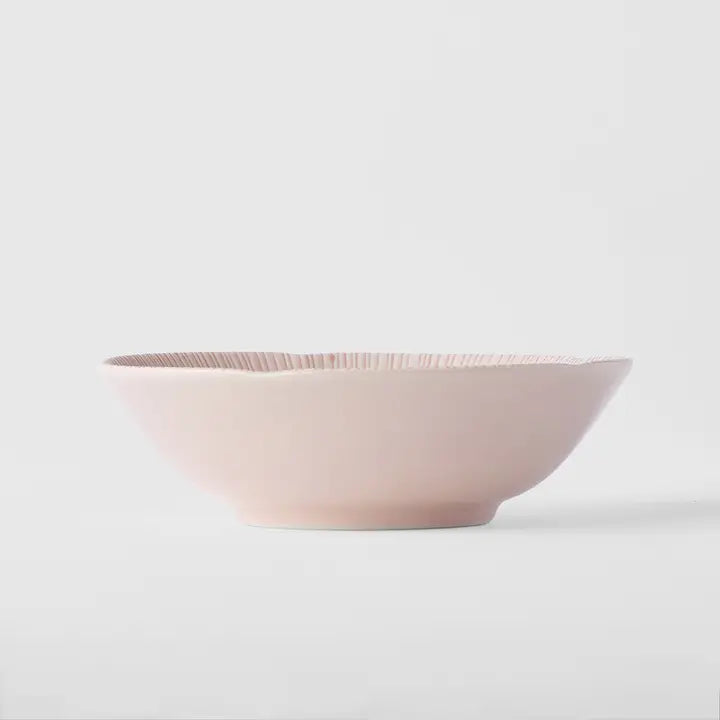 Handmade Pink Porcelain Dessert Bowl