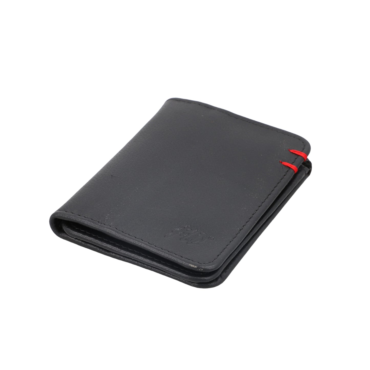 Sleek Minimalist Leather Wallet for Men Ultra-Slim Full-Grain Leather Cardholder