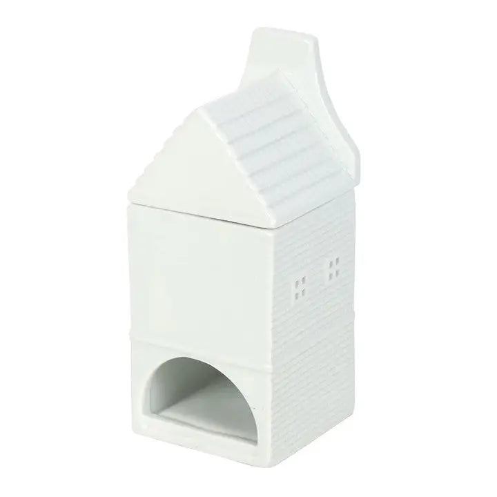 White Nordic House Oil Burner Wax Warmer