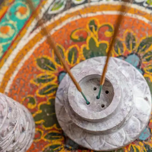 Handmade Stone Incense Burner
