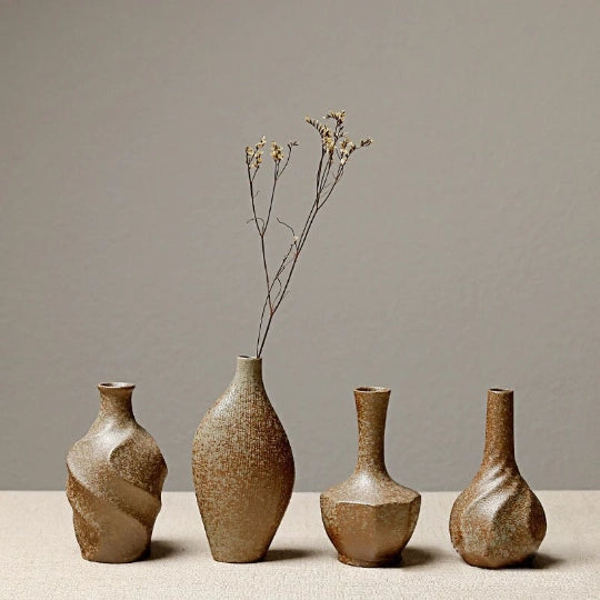 Handmade Ikebana Vase Colorful Table Décor