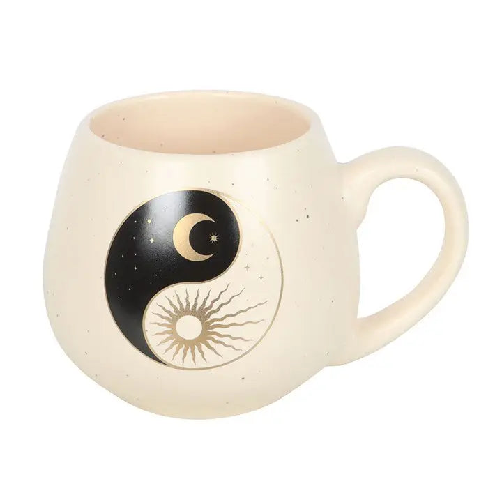 Ceramic Yin Yang Rounded Mug