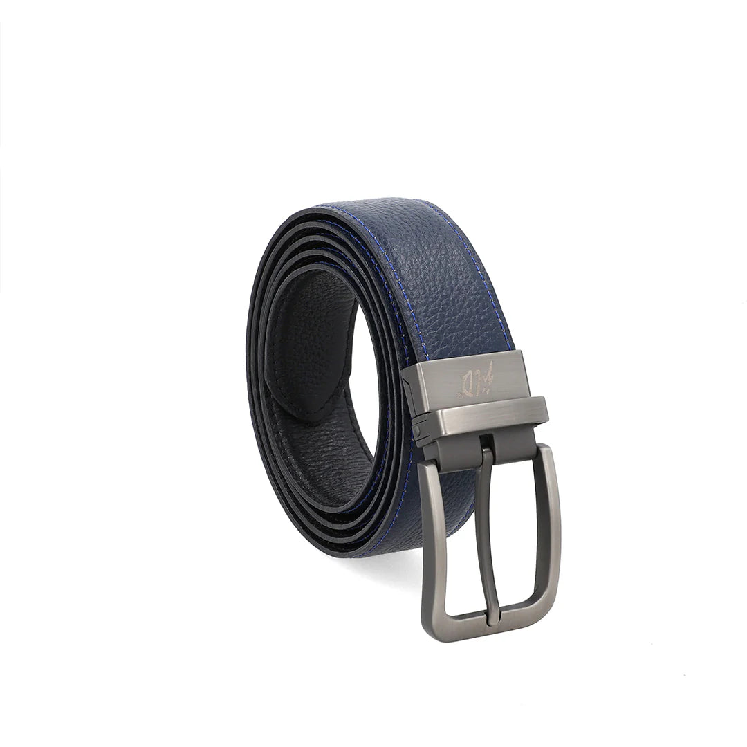 Men’s Double-Sided Reversible Leather Belt