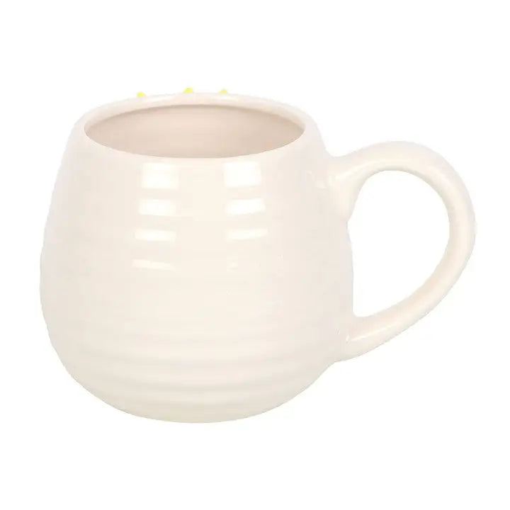 Ceramic Sunflower Rounded Mug and Coffee Cup