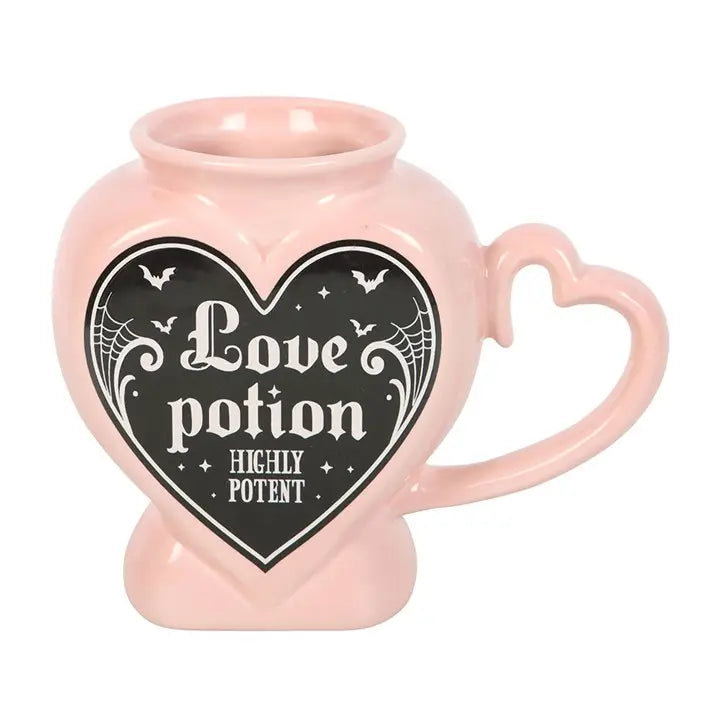 Ceramic Heart Shape Coffee Mug and Tea cup