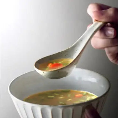 Ceramic Soup Spoon
