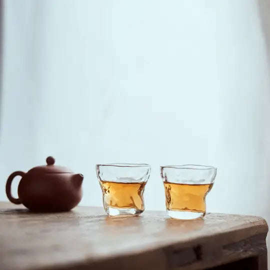 Handmade Glass Tea Cup
