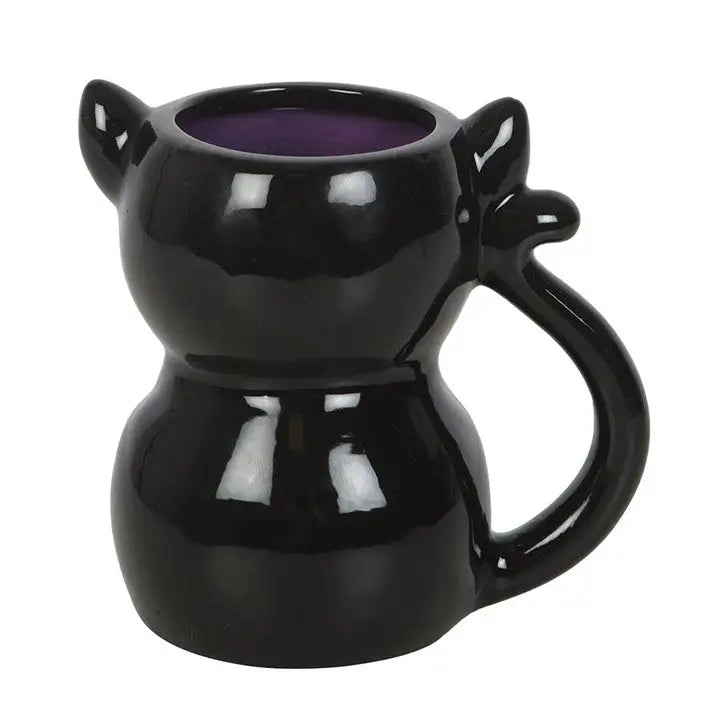 Ceramic Black Cat  Coffee and Tea Mug