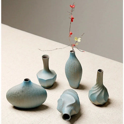 Handmade Ikebana Vase Colorful Table Décor