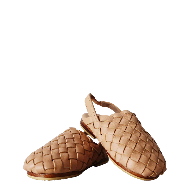 Leather Mules for Kids Soft Leather Unisex Sandals