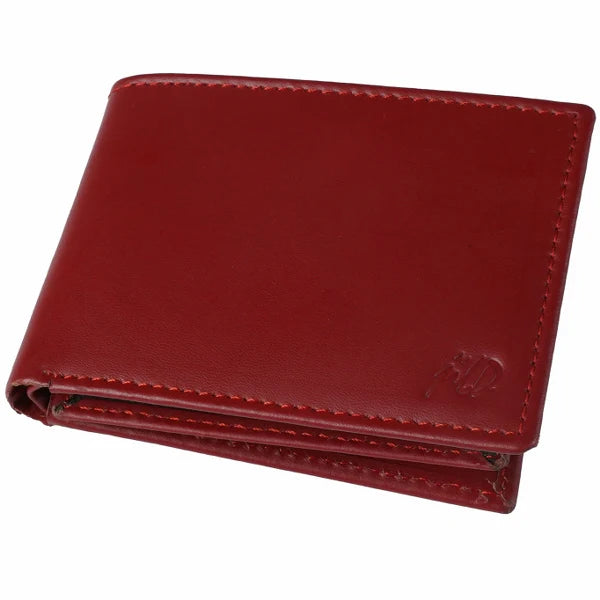BI-FOLD Genuine Cow Leather Men’s Wallet – Slim and Minimalist