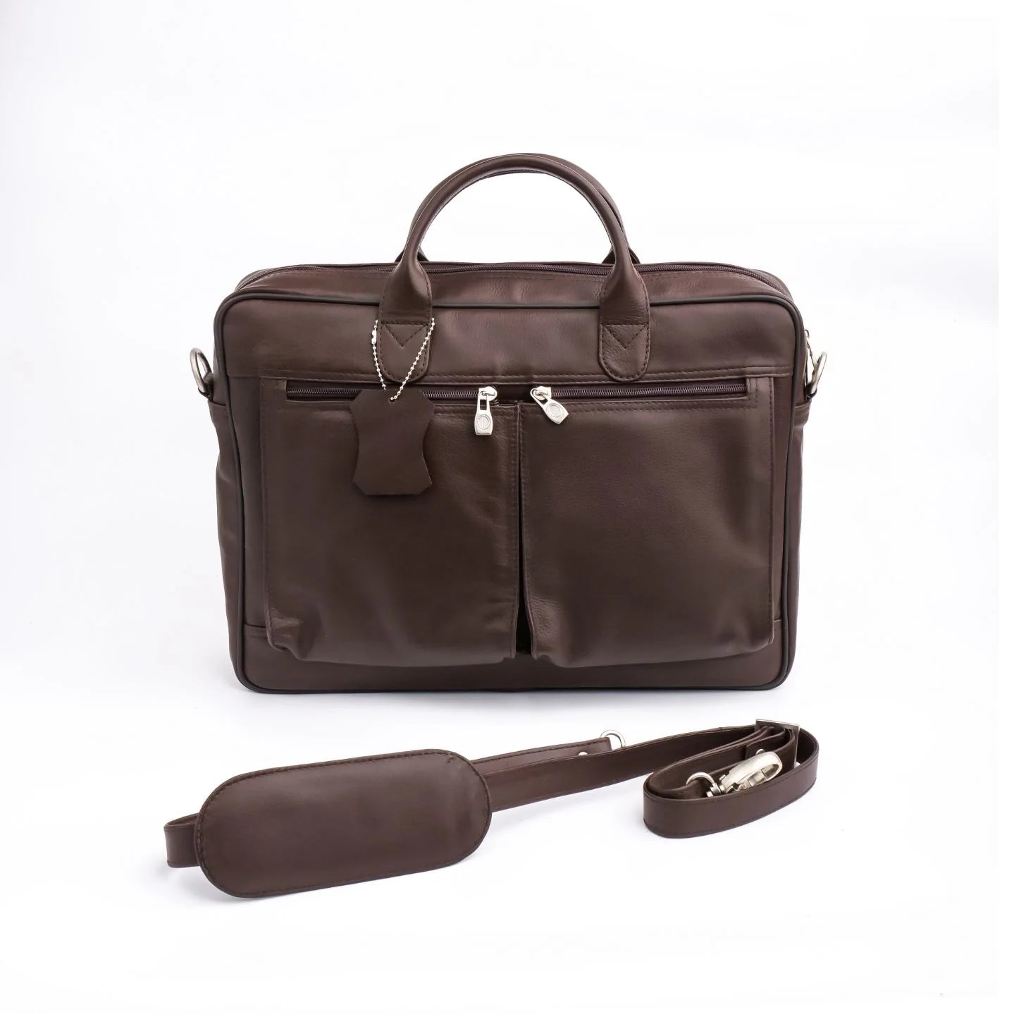 Handmade laptop bag  Leather laptop bag Dark Brown Leather Briefcase Bag mens Briefcase Laptop bag for women