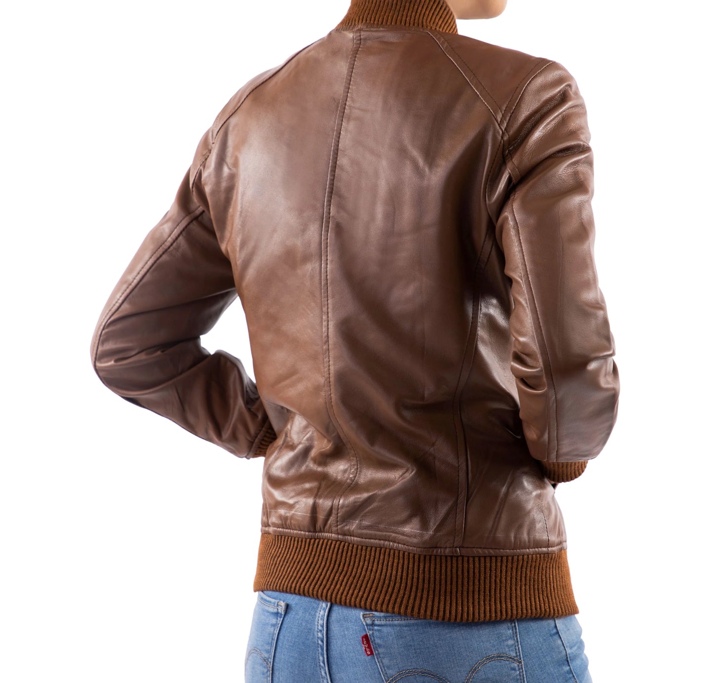 Handmade Jacket Leather Jacket Leather Bomber Jacket Ladies Jacket Leather Jacket for women