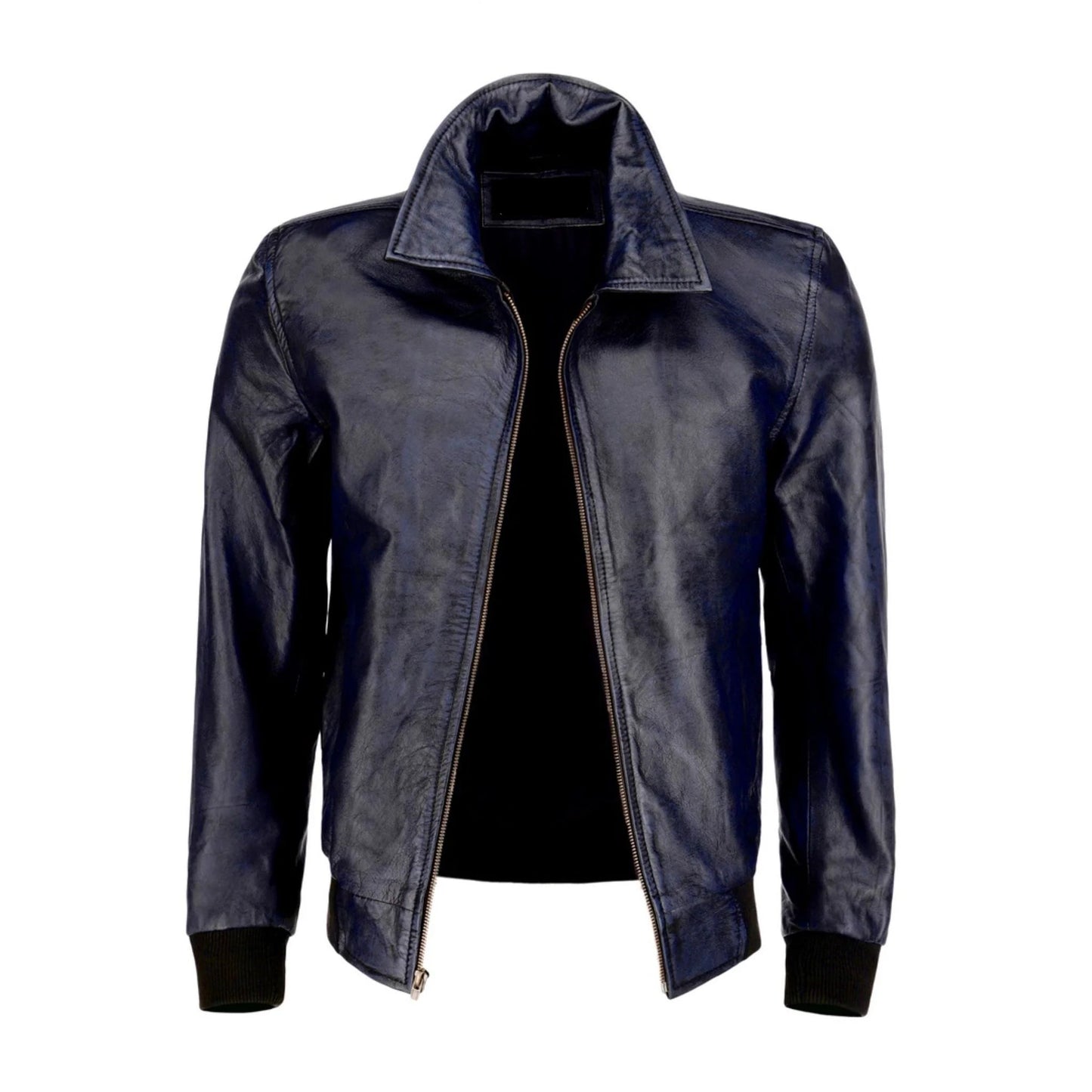 Bomber Jacket for Men Leather Jacket Men Handmade Jacket